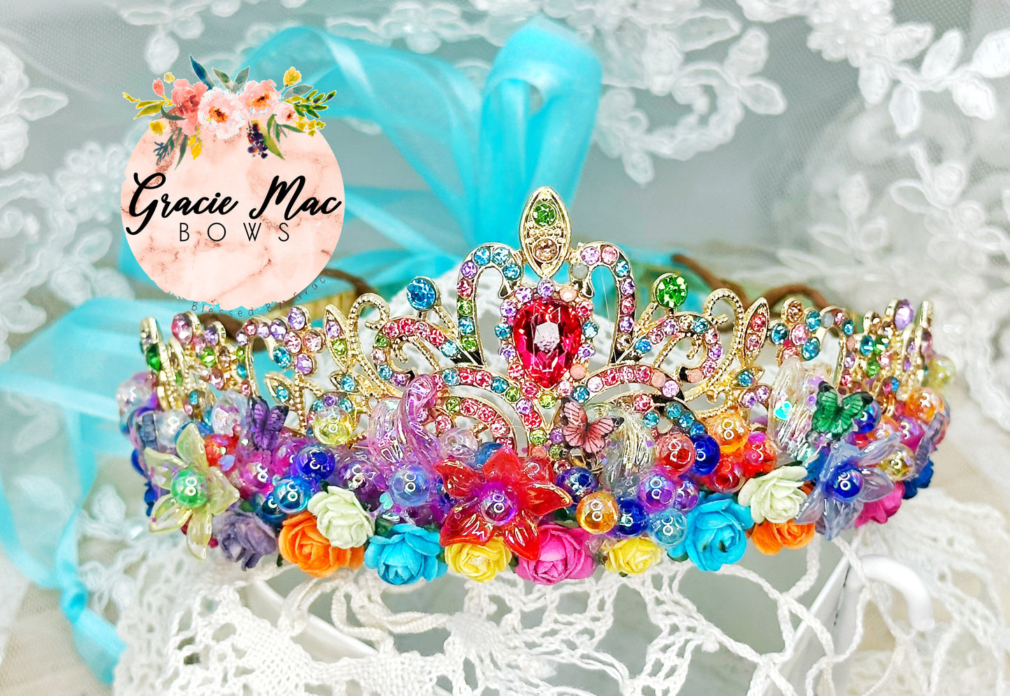 Butterfly Garden Tiara