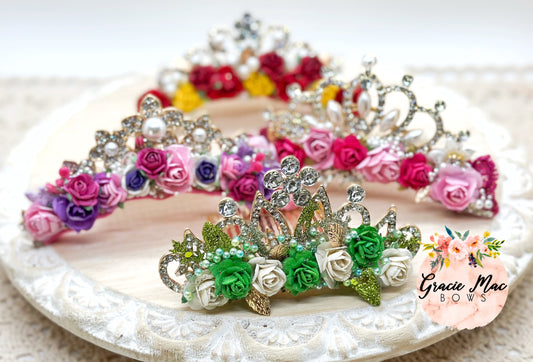 Small Crown with Comb Semi Custom