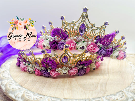 Let Down Your Hair Full Size Tiara