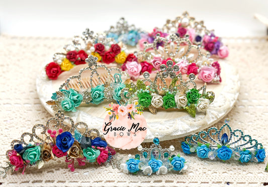 Small Crown with Comb Semi Custom