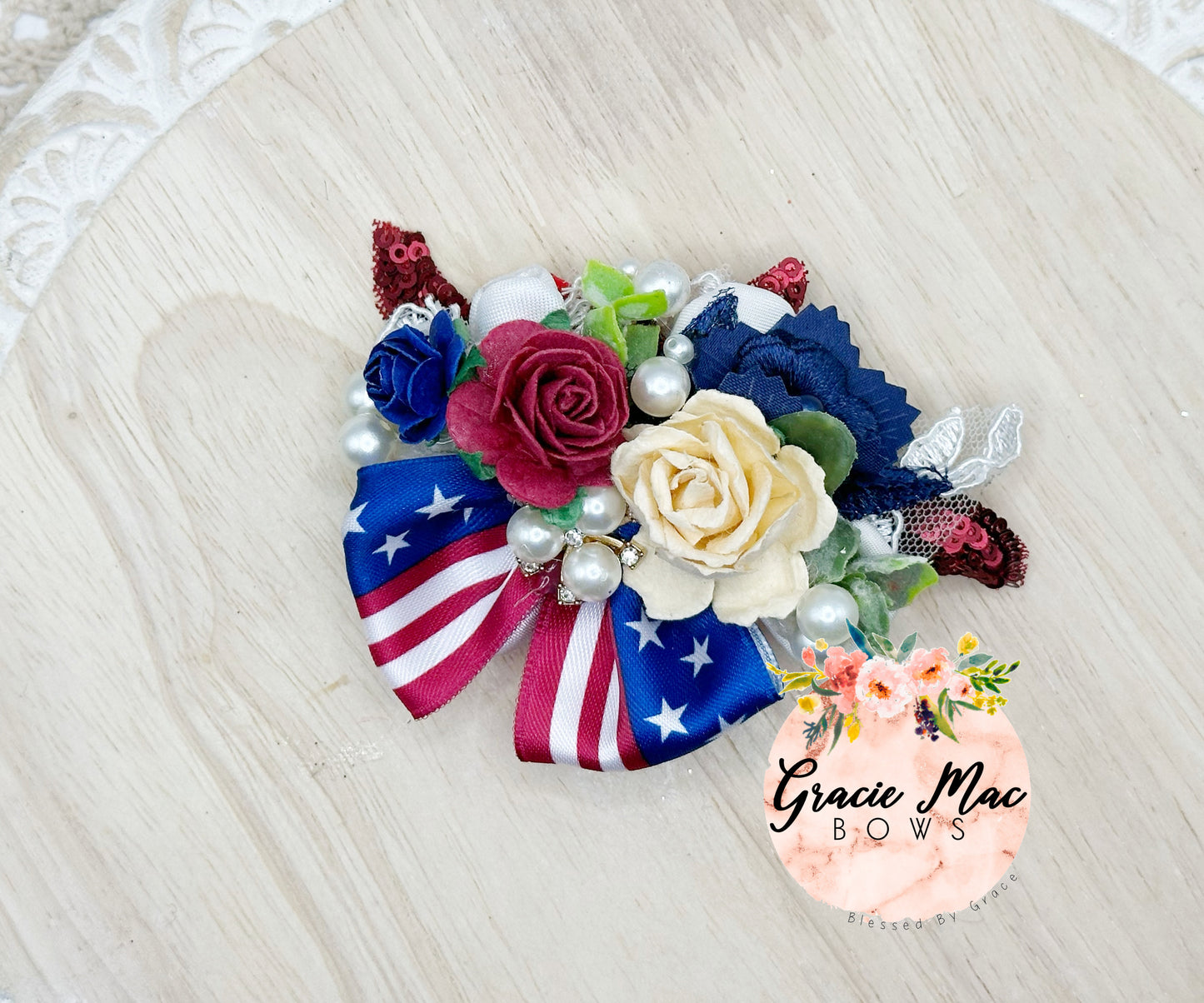 Bouquet Hair Piece