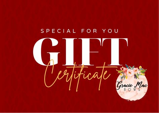 Gracie Mac Gift Cards